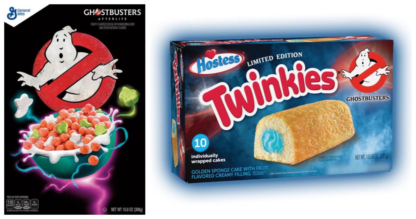 Ghostbusters: Afterlife Cereal and Blue Slime Twinkies Are Coming to Stores Soon