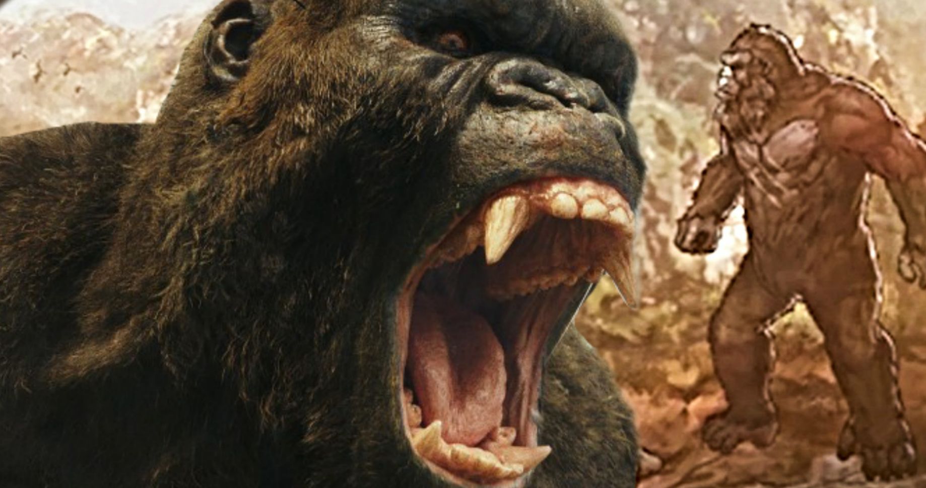 Adult King Kong Has a Beard in Godzilla Vs. Kong Prequel Comic