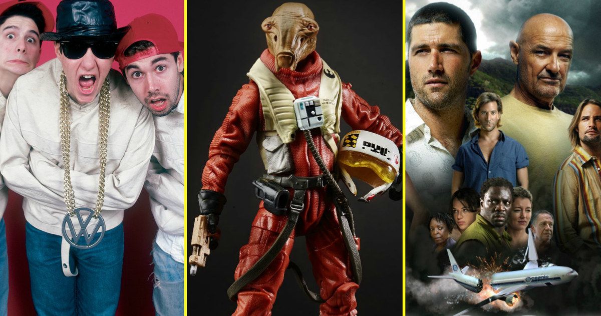 Star Wars 7 X-Wing Pilot Pays Tribute to Lost &amp; the Beastie Boys