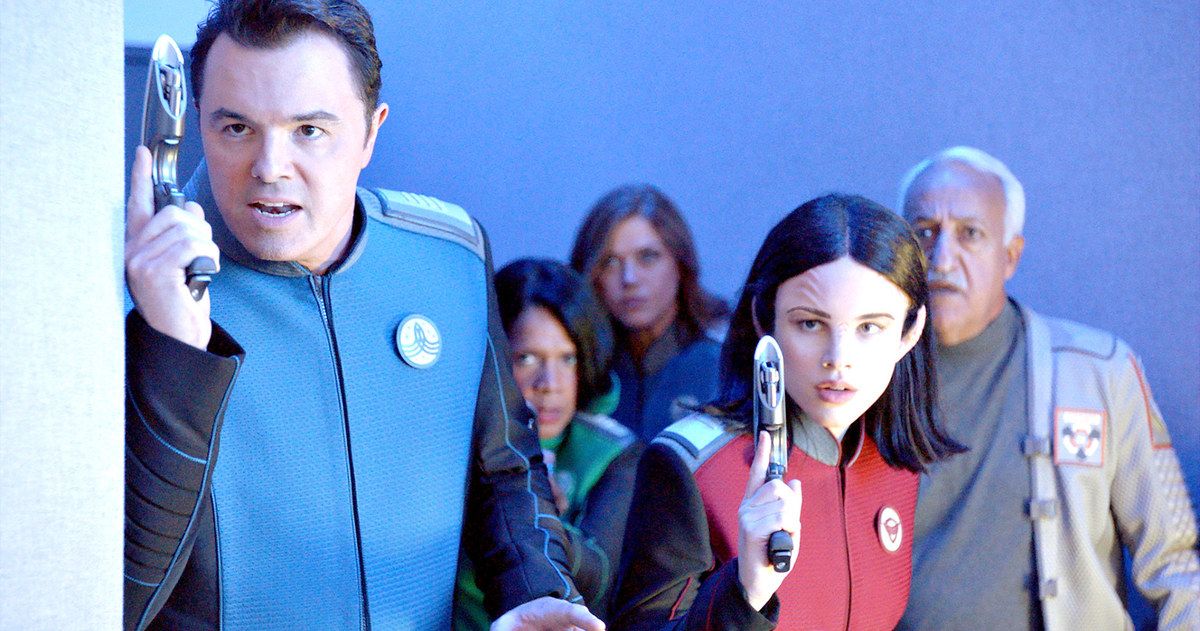 The Orville Trailer Goes Interstellar with Star Trek Jokes