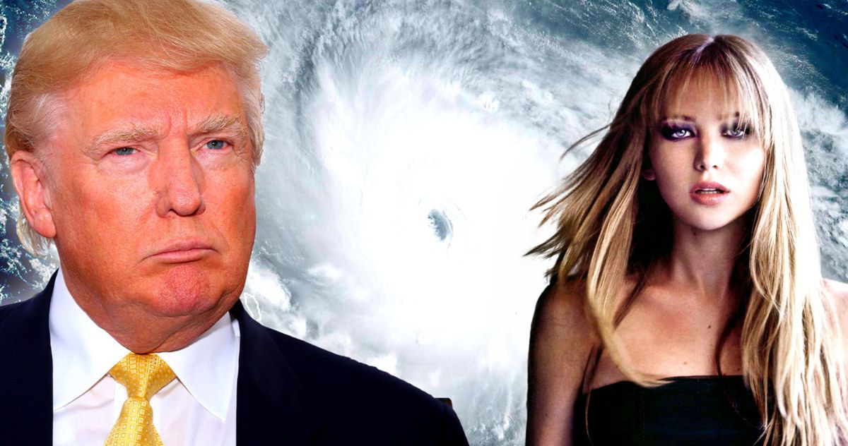 Jennifer Lawrence Blames Irma &amp; Harvey Hurricanes on Trump Voters