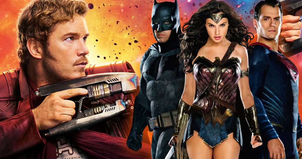 Batman v Superman Gets a Guardians of the Galaxy 2 Mashup and It's Perfect