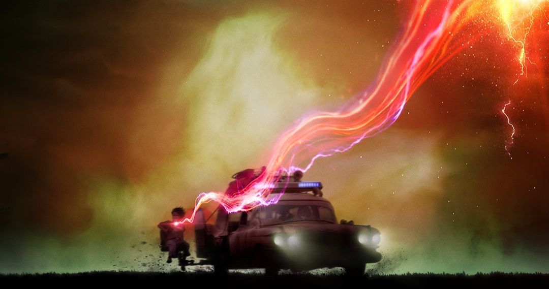Ghostbusters: Afterlife IMAX Poster Takes Egon's Granddaughter on A Wild Ecto-1 Ride