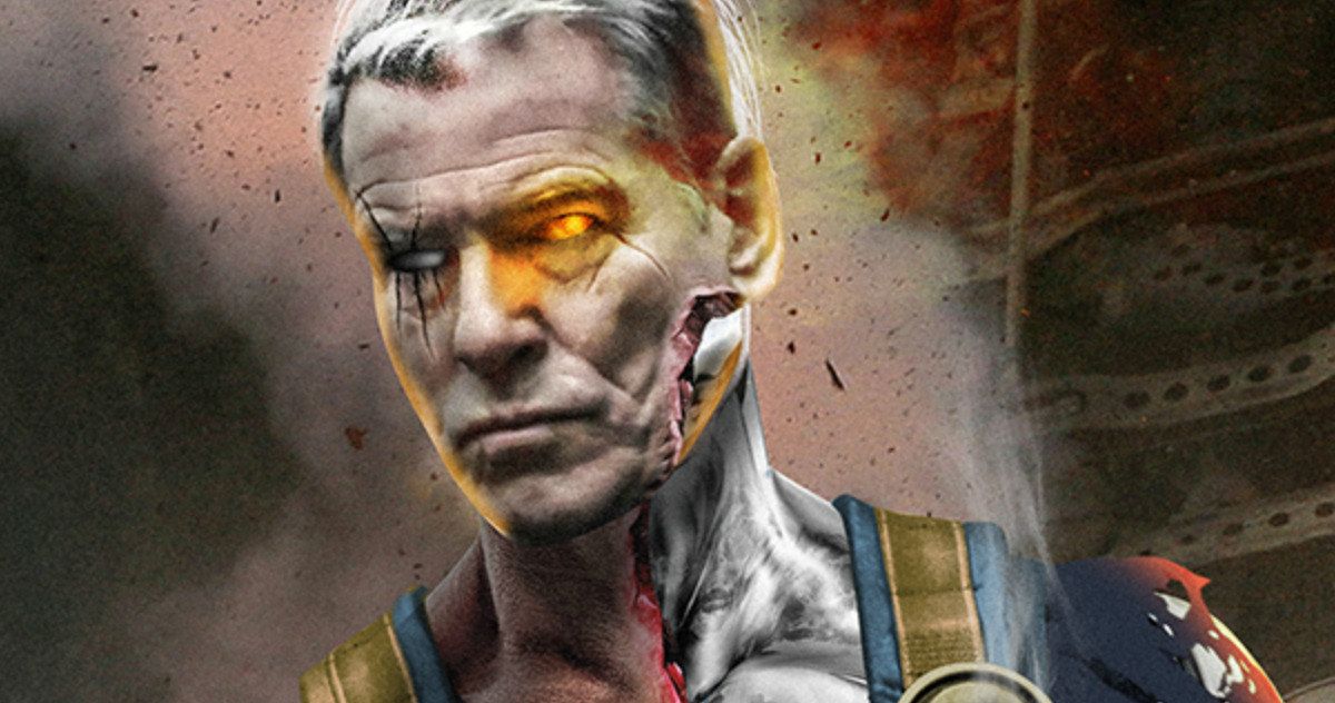 What Pierce Brosnan Looks Like as Cable in Deadpool 2