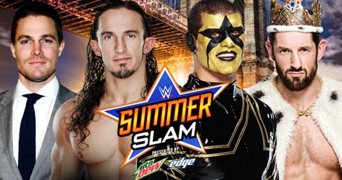 Arrow Heading to SummerSlam; Watch Stephen Amell on WWE Raw