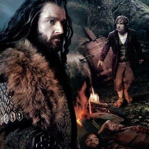 The Hobbit: An Unexpected Journey Thorin Oakenshield and Bilbo Baggins Banner