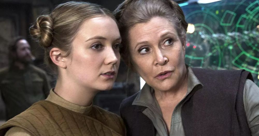 Carrie Fisher's Daughter Billie Lourd Played Leia in Star Wars 9 Flashback Scene