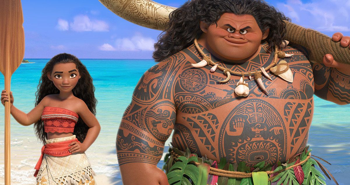 First Look at Disney's Moana Princess and Demigod Maui
