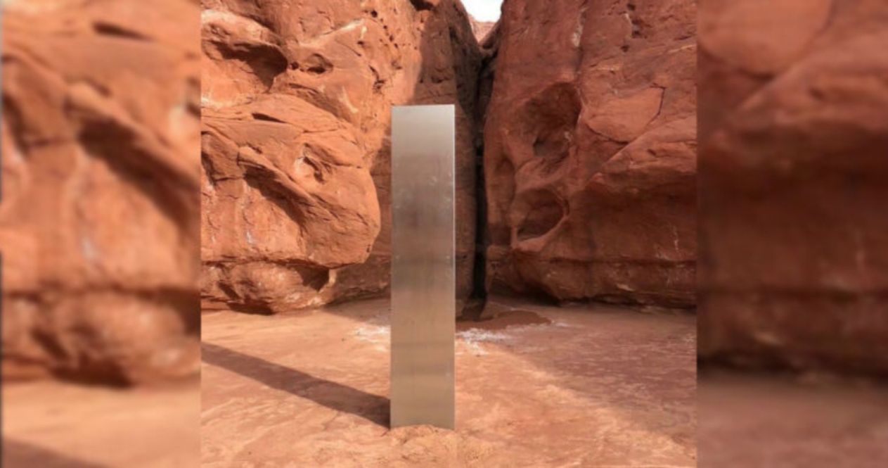 Mysterious Metal Monolith Discovered in Utah Has Scientists Baffled