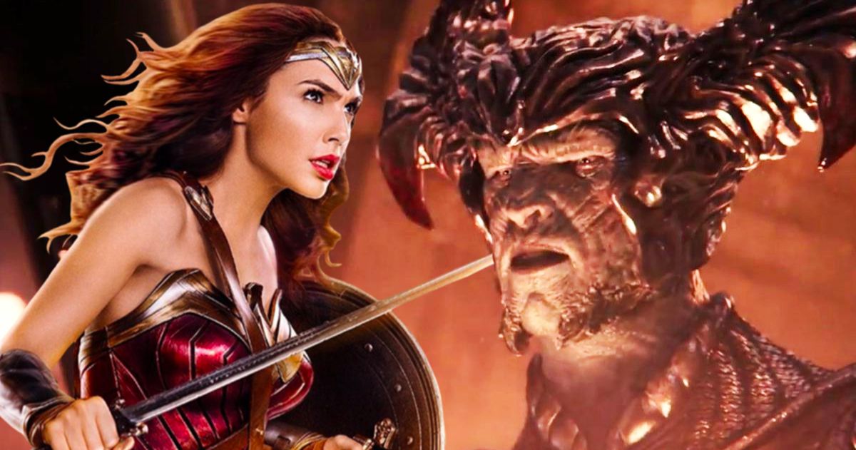 Justice League #SnyderCut Images Show Wonder Woman Killing Steppenwolf