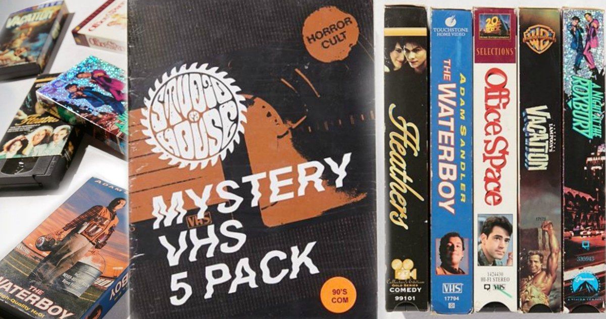 Urban Outfitters Wants $40 for Used VHS Mystery Pack