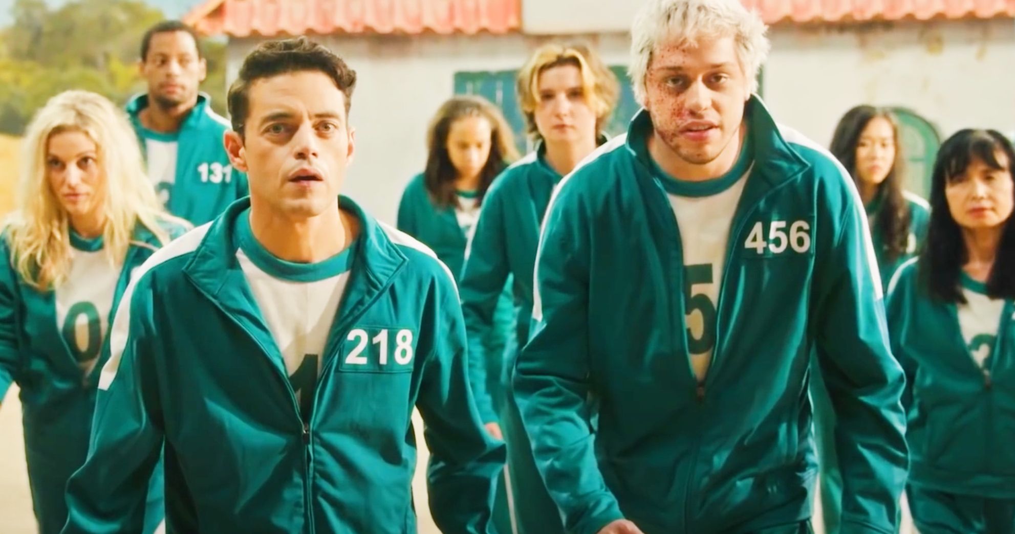 Squid Game Gets Spoiler-Filled SNL Country Music Video from Pete Davidson &amp; Rami Malek
