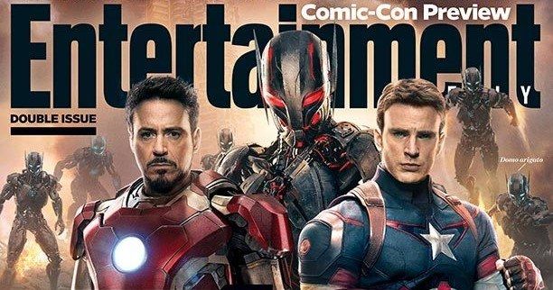 Ultron Revealed in Avengers: Age of Ultron EW Magazine Cover