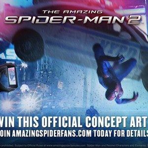 Win Official The Amazing Spider-Man 2 Concept Art!