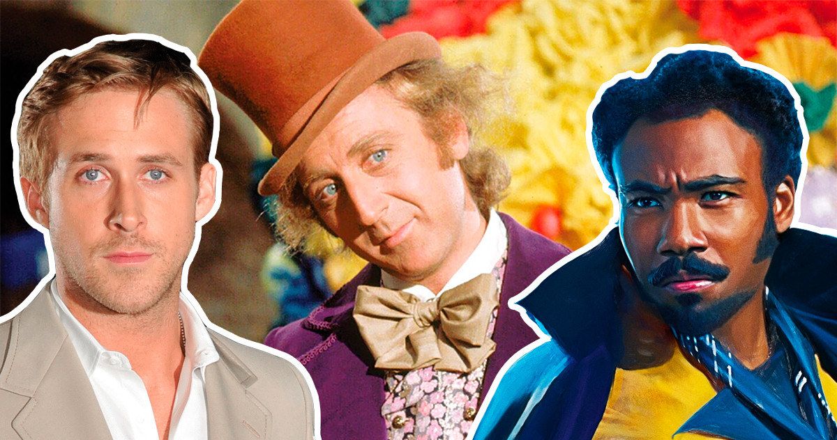 Ryan Gosling, Donald Glover on Willy Wonka Prequel Shortlist