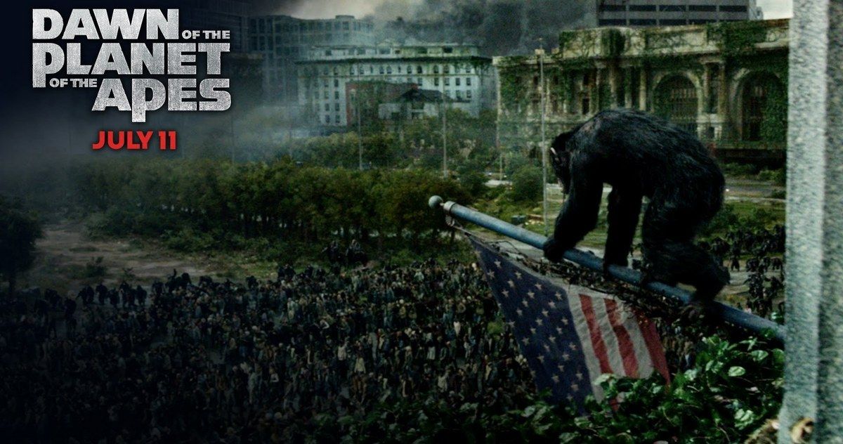 Dawn of the Planet of the Apes 4th of July Spot Celebrates Ape Freedom