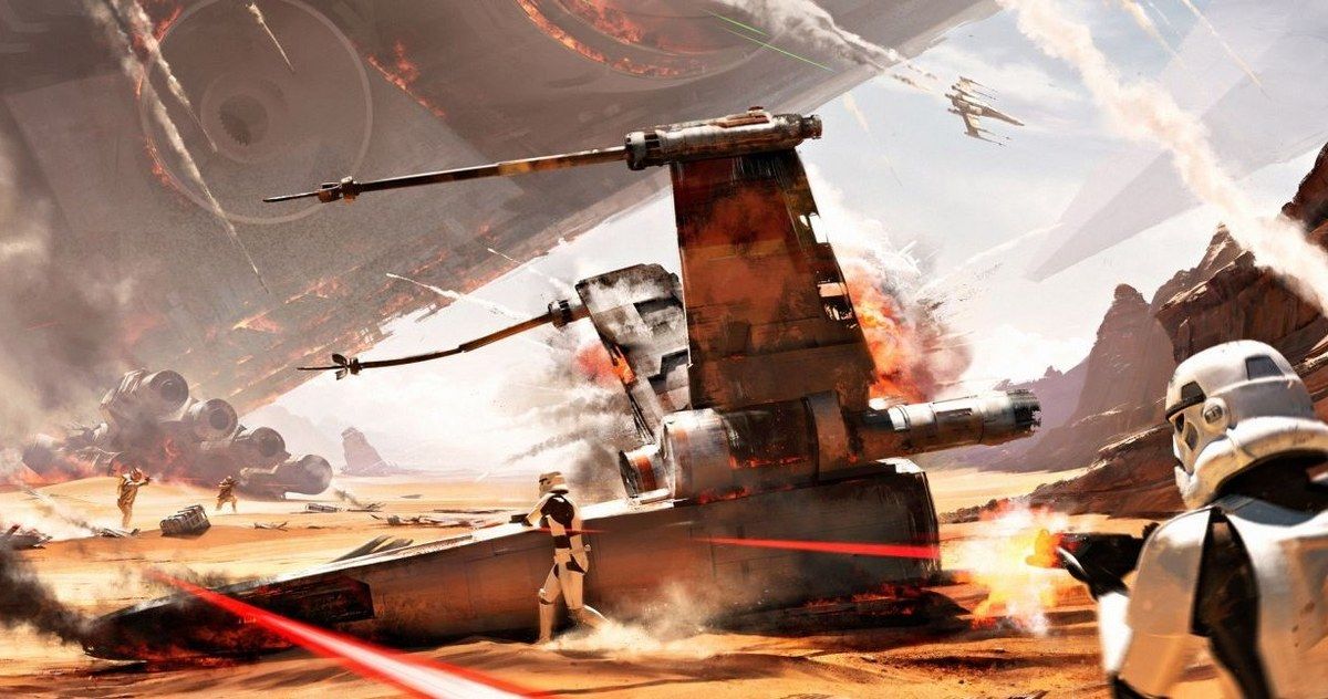 Star Wars Battlefront Trailer Takes You Into the Battle of Jakku