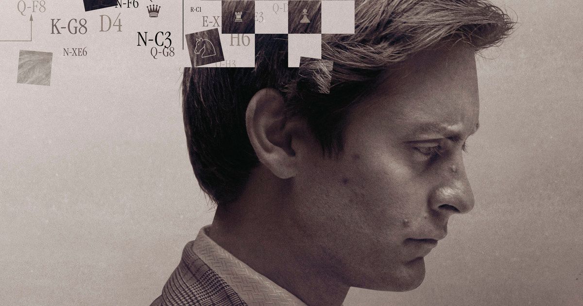 Pawn Sacrifice Poster: Tobey Maguire Is Bobby Fischer