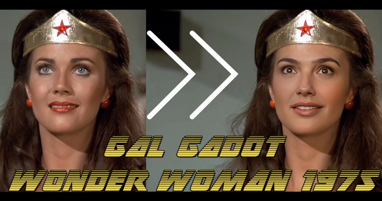 Gal Gadot Replaces Lynda Carter in Wonder Woman 1975 Deepfake Video