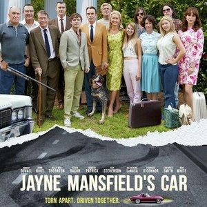 Jayne Mansfield's Car Trailer and Poster