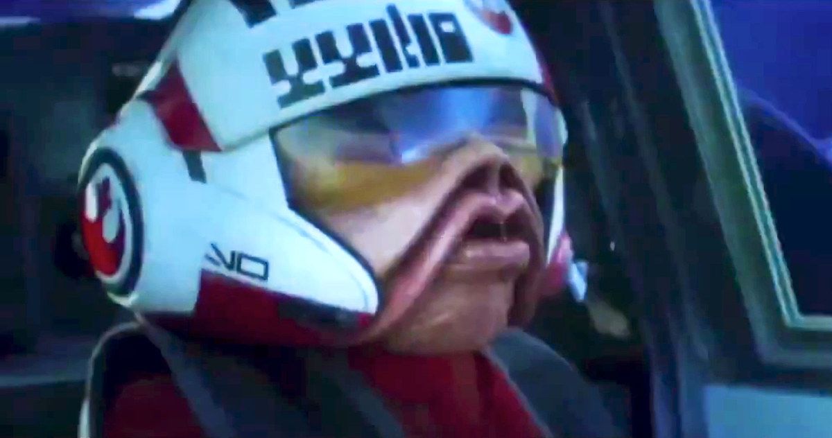 Nien Nunb Shows Up in the Latest Star Wars TV Spot