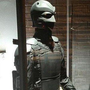 Kick-Ass 2: Balls to the Wall Set Photo with Big Daddy's Suit