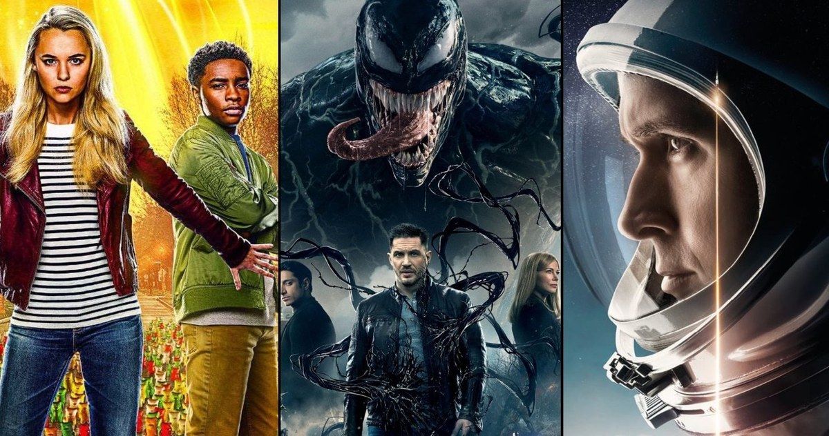 Can Venom Fend Off First Man and Goosebumps 2 at the Box Office?