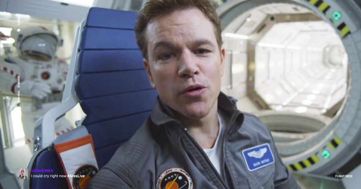 The Martian First Look: Matt Damon Explains His Mission