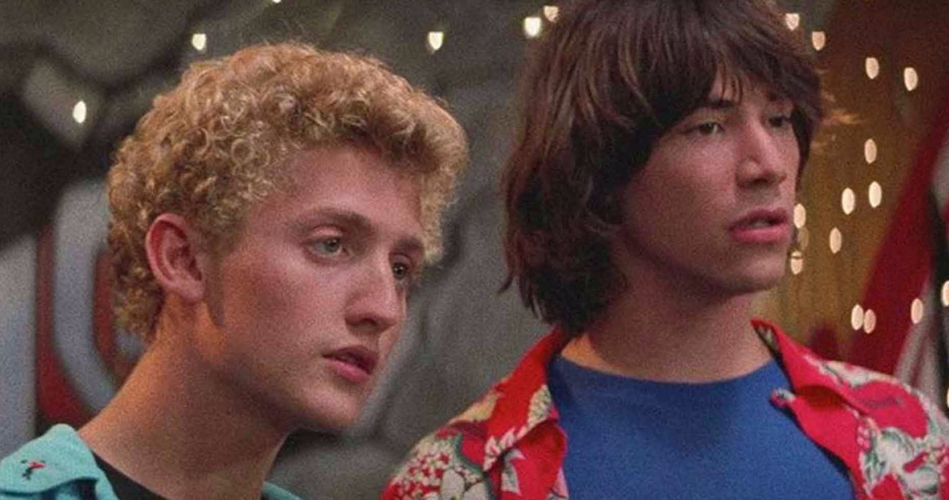 Bill &amp; Ted Attend a Bogus Wedding in Latest Face the Music Set Photos