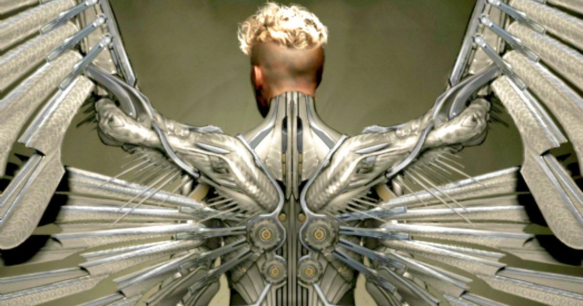 X Men Apocalypse Angel Concept Art Ben Hardy Confirmed