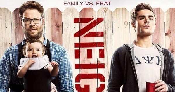 Neighbors Poster with Seth Rogen and Zac Efron