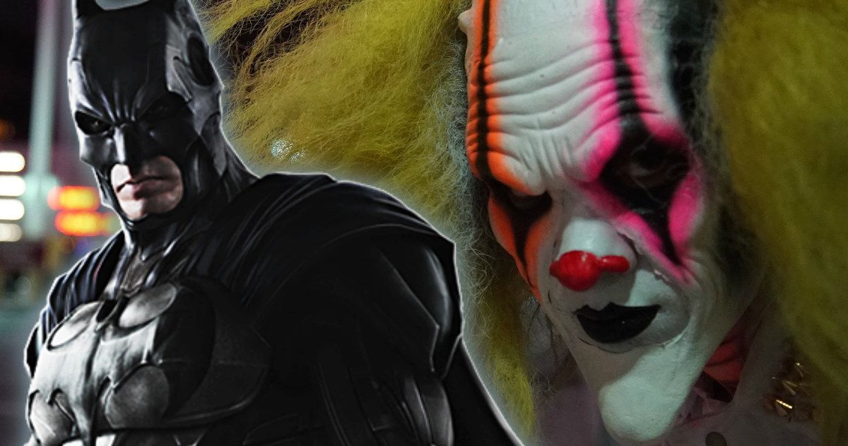 Real-Life Batman Is Fighting Creepy Clown Sightings