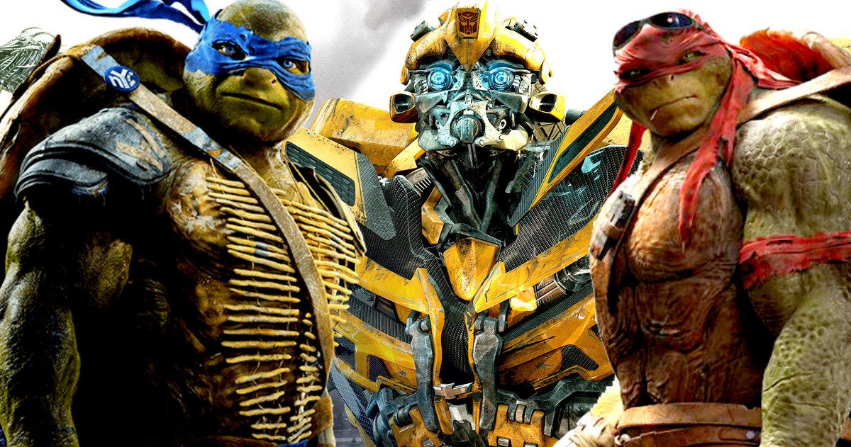 Ninja Turtles 2 Video Reveals Transformers Bumblebee Cameo?