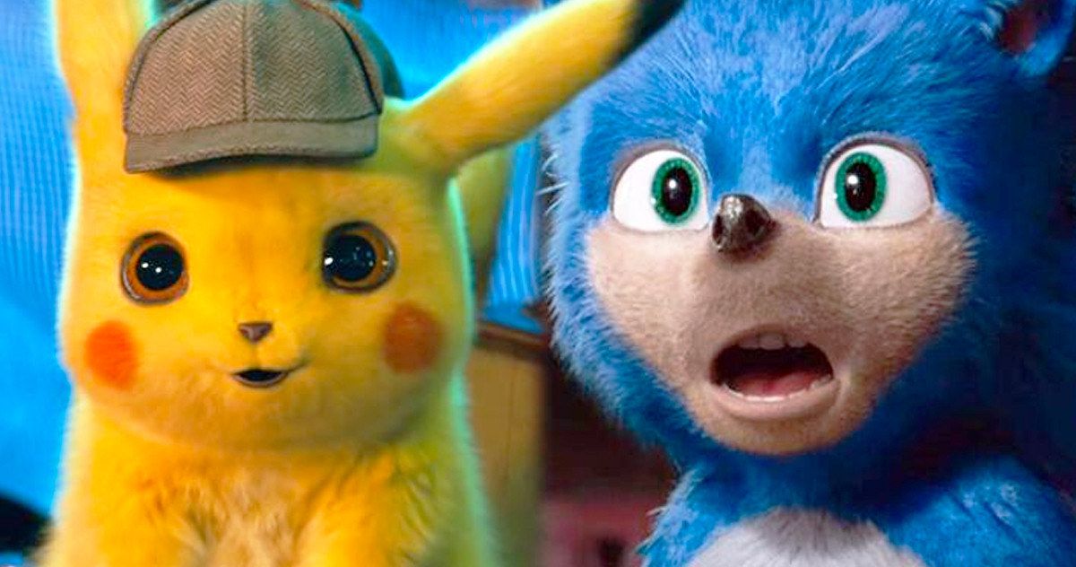Detective Pikachu and Sonic the Hedgehog Face Swap in Horrifying Fan Art