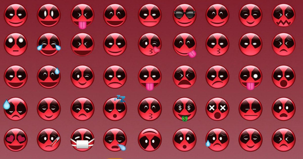 Deadpool Emojis &amp; New Behind-the-Scenes Photo