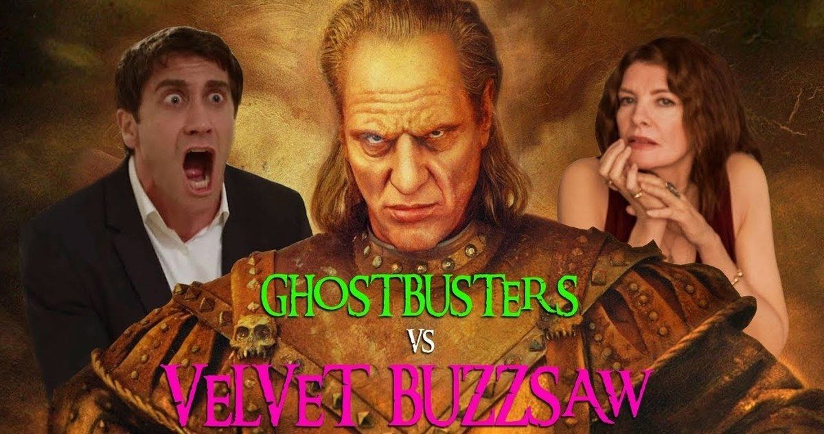 Jake Gyllenhaal Calls on the Ghostbusters in Velvet Buzzsaw Mashup Video