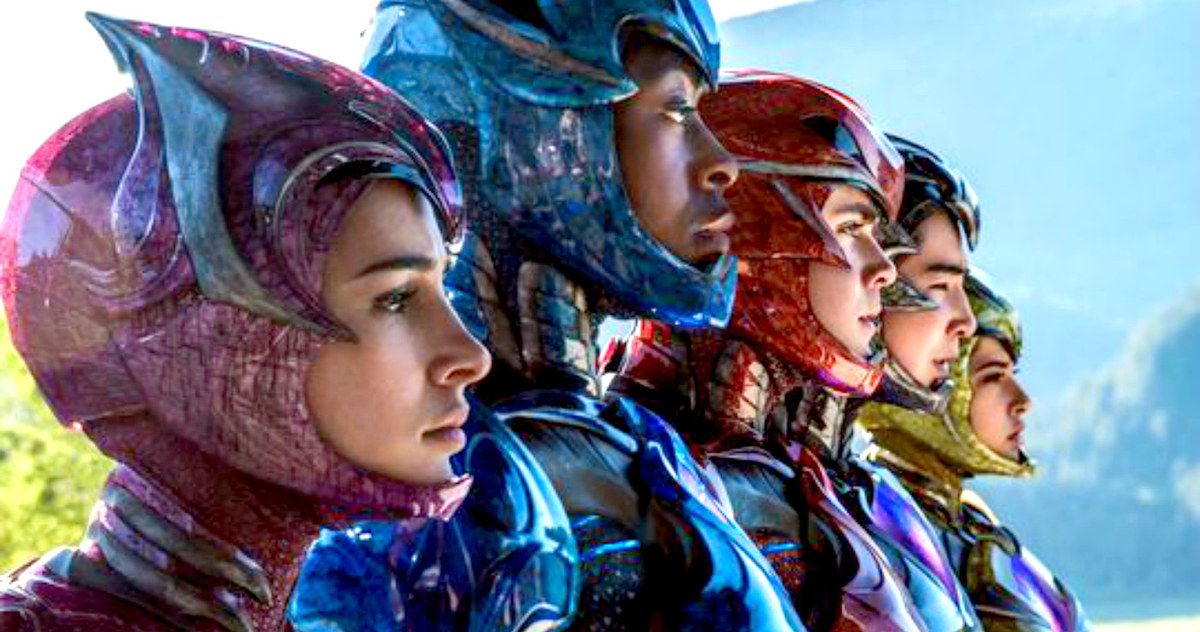First Look at New Power Rangers in Costume