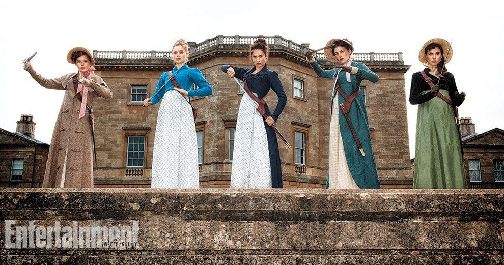 First Look at Pride and Prejudice and Zombies!