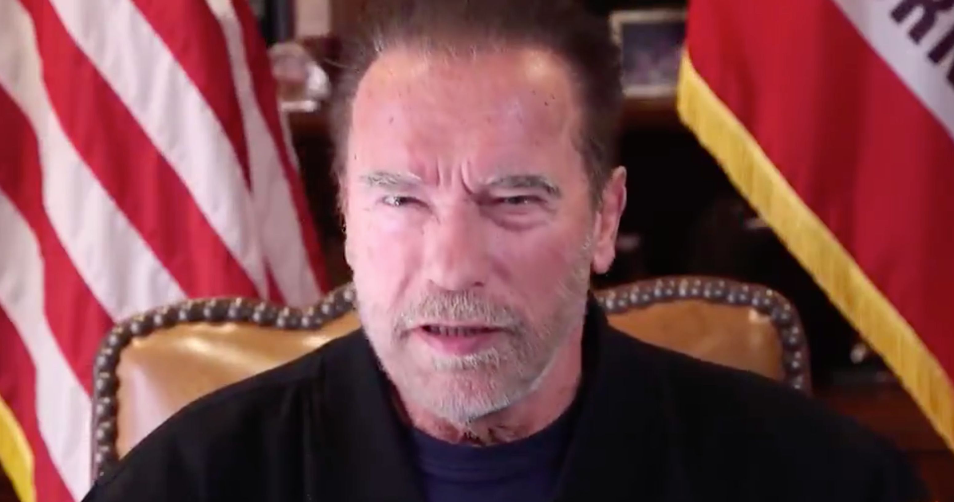 Arnold Schwarzenegger Invokes Conan in a Message to the World