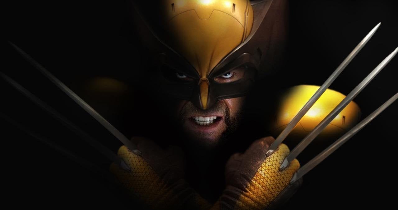 X-Men Logan Hugh Jackman Wolverine Black Suit