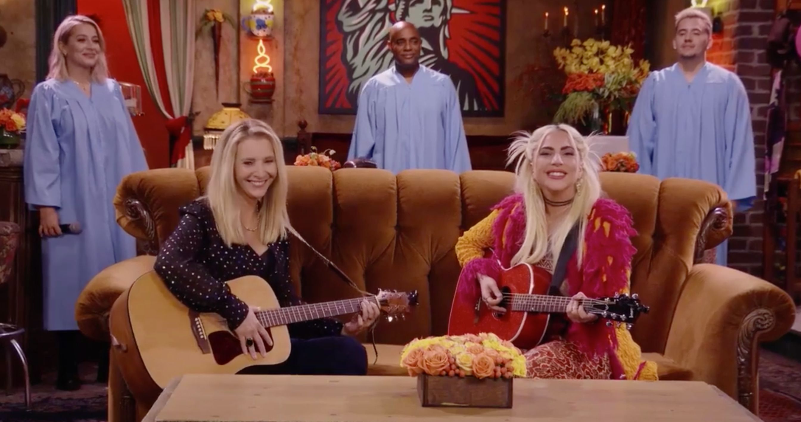 Lady Gaga Covers Smelly Cat in Friends: The Reunion and Fans Are Loving It