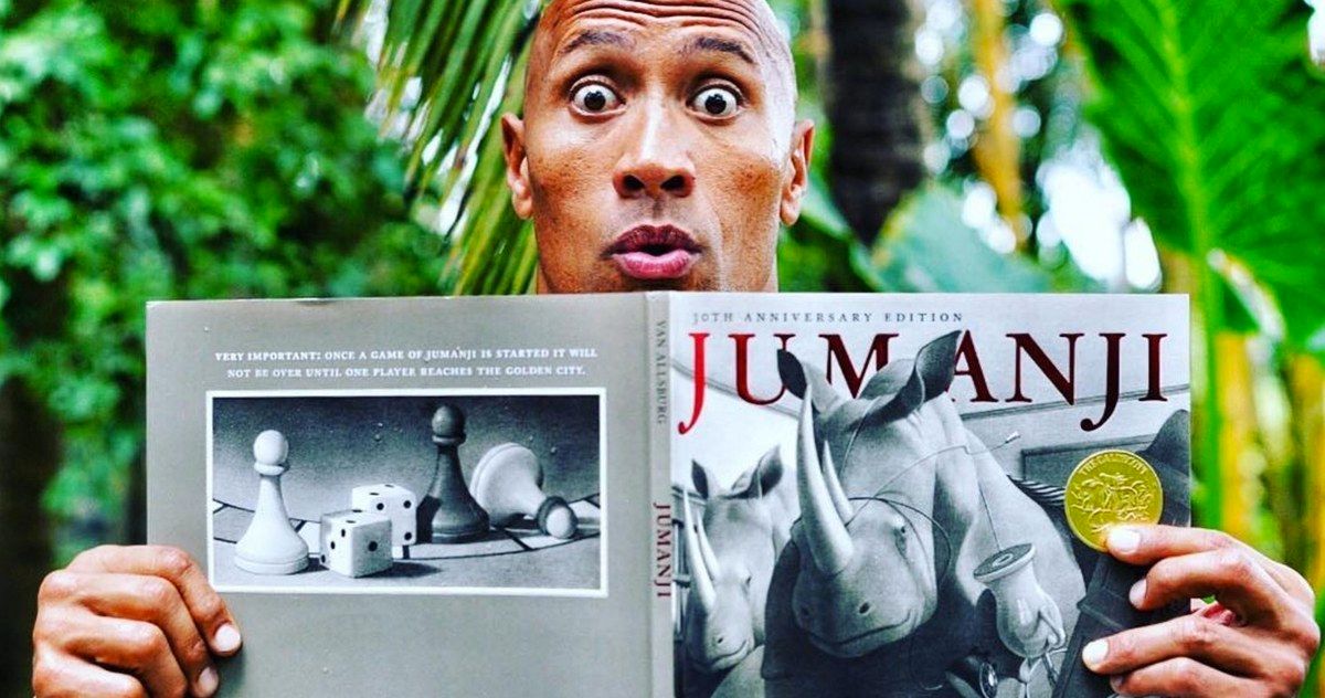 Jumanji 2 Begins Shooting, Dwayne Johnson Shares First Set Video