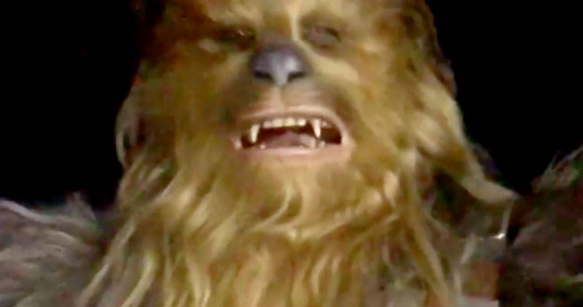 Chewbacca Attacks Emilia Clarke in Weird Han Solo Set Video