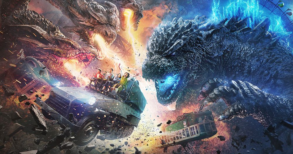 Insane Godzilla Ride-Through Video Puts You Right Into the Monster Battle