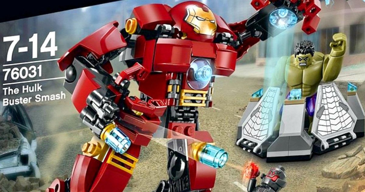 Avengers: Age of Ultron LEGO Sets Officially Unveiled