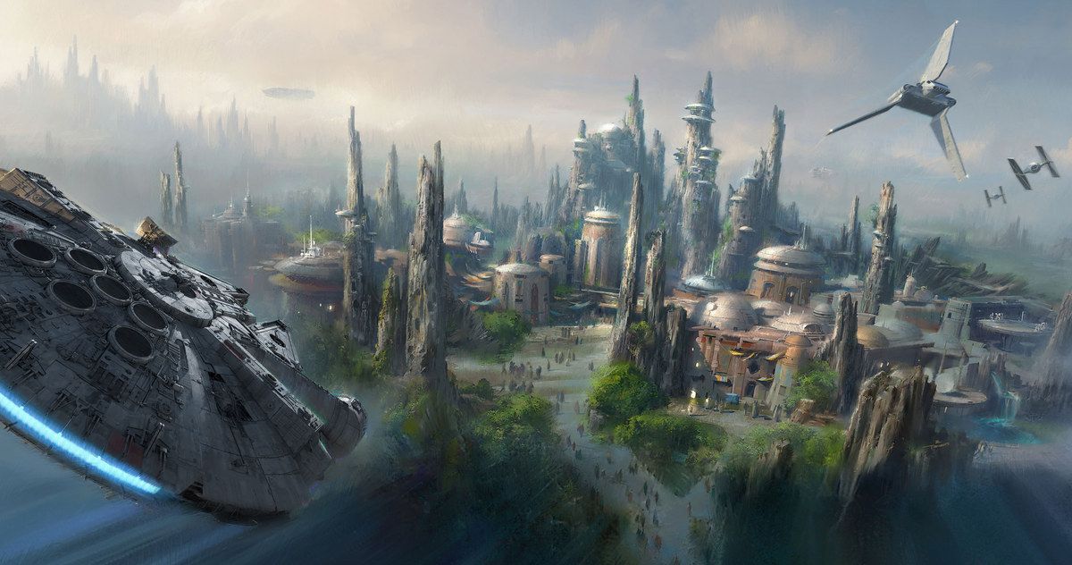 Disney's Star Wars Land First Look Revealed by Harrison Ford