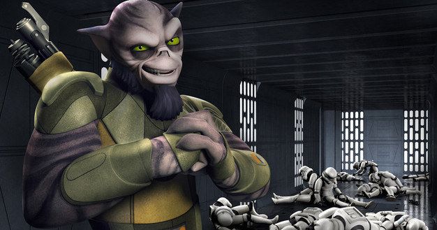 Star Wars Rebels Introduces Alien Strongman Zeb