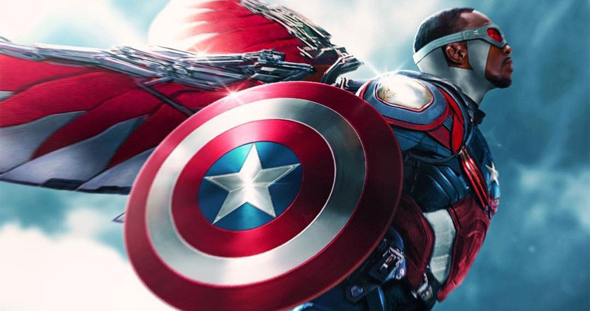 Here's What Falcon Looks Like as Captain America in the MCU