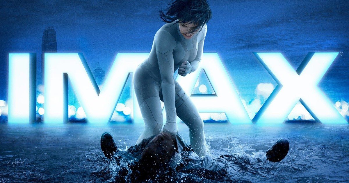 First Ghost in the Shell Clip Arrives with a New IMAX Poster