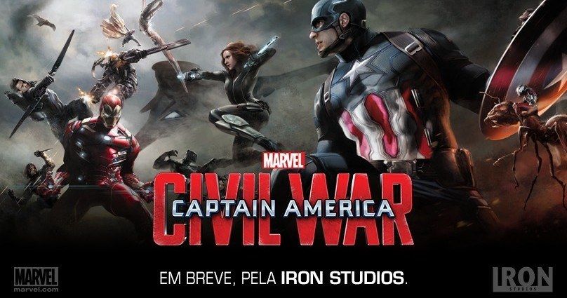 Captain America: Civil War Art Shows the Marvel Heroes in Battle
